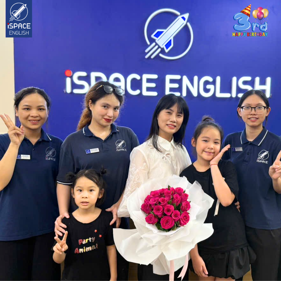 ISPACE ENGLISH - Hành Trình 3 Năm Khẳng Định Uy Tín & Chất Lượng Giảng Dạy Tiếng Anh Toàn Diện